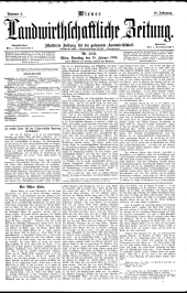 Wiener Landwirtschaftliche Zeitung