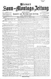 Wiener Sonn- und Montags-Zeitung