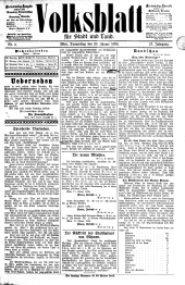 Volksblatt für Stadt und Land