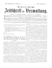 Österreichische Zeitschrift für Verwaltung