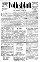 Volksblatt für Stadt und Land