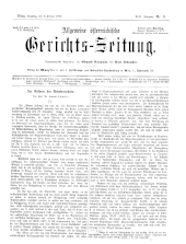 Allgemeine Österreichische Gerichtszeitung