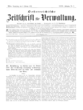 Österreichische Zeitschrift für Verwaltung