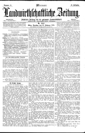 Wiener Landwirtschaftliche Zeitung