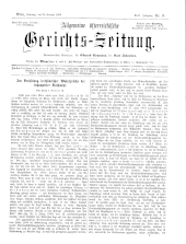 Allgemeine Österreichische Gerichtszeitung