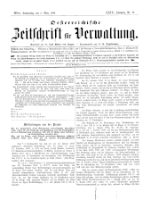 Österreichische Zeitschrift für Verwaltung