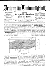 Zeitung für Landwirtschaft