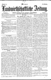 Wiener Landwirtschaftliche Zeitung