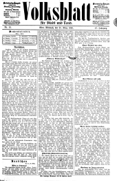 Volksblatt für Stadt und Land
