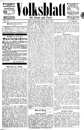 Volksblatt für Stadt und Land