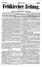 Feldkircher Zeitung
