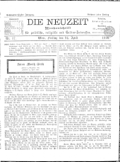 Die Neuzeit