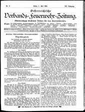 Österreichische Verbands-Feuerwehr-Zeitung