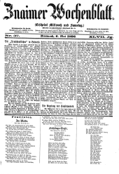 Znaimer Wochenblatt
