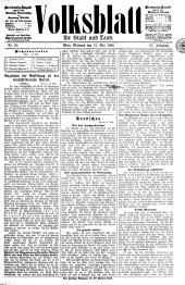 Volksblatt für Stadt und Land