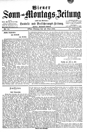 Wiener Sonn- und Montags-Zeitung