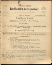 Oesterreichische Buchhändler-Correspondenz