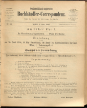 Oesterreichische Buchhändler-Correspondenz