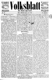 Volksblatt für Stadt und Land