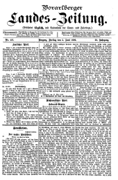 Vorarlberger Landes-Zeitung