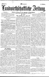 Wiener Landwirtschaftliche Zeitung