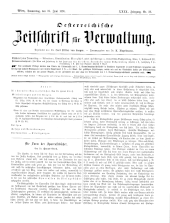 Österreichische Zeitschrift für Verwaltung