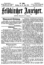 Feldkircher Anzeiger