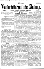 Wiener Landwirtschaftliche Zeitung