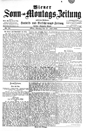 Wiener Sonn- und Montags-Zeitung