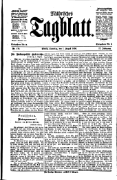 Mährisches Tagblatt