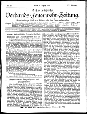 Österreichische Verbands-Feuerwehr-Zeitung