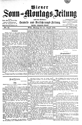 Wiener Sonn- und Montags-Zeitung