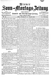 Wiener Sonn- und Montags-Zeitung