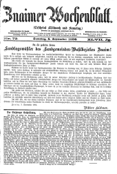 Znaimer Wochenblatt