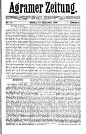 Agramer Zeitung