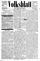 Volksblatt für Stadt und Land