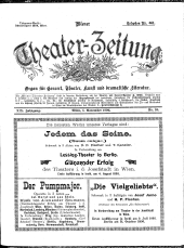 Wiener Theaterzeitung