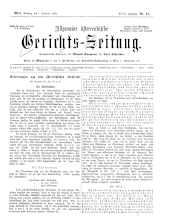 Allgemeine Österreichische Gerichtszeitung