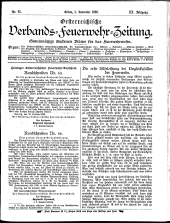 Österreichische Verbands-Feuerwehr-Zeitung