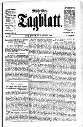 Mährisches Tagblatt