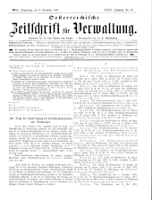 Österreichische Zeitschrift für Verwaltung