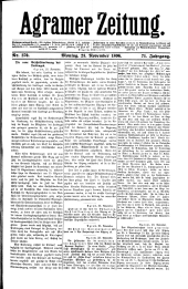 Agramer Zeitung