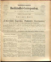 Oesterreichische Buchhändler-Correspondenz