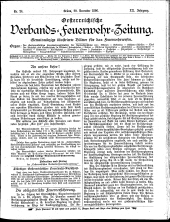 Österreichische Verbands-Feuerwehr-Zeitung