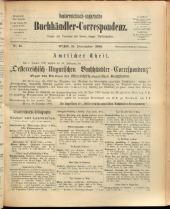 Oesterreichische Buchhändler-Correspondenz