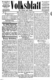 Volksblatt für Stadt und Land