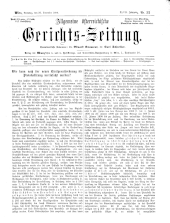 Allgemeine Österreichische Gerichtszeitung