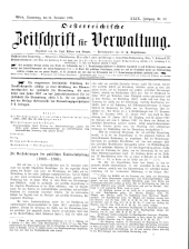 Österreichische Zeitschrift für Verwaltung