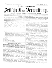 Österreichische Zeitschrift für Verwaltung