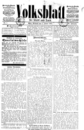 Volksblatt für Stadt und Land